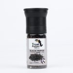 60g 黑胡椒 黑色PET研磨器 60g Black Pepper Black PET Pepper Grinder